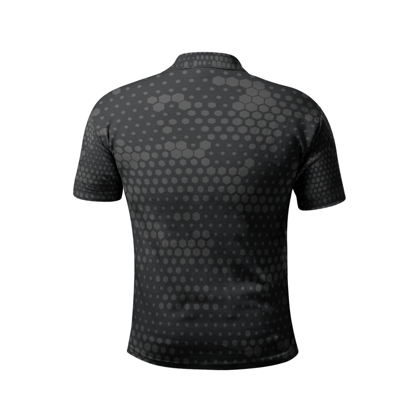 Black Camo Golf Shirt | Stylish Hive Camouflage