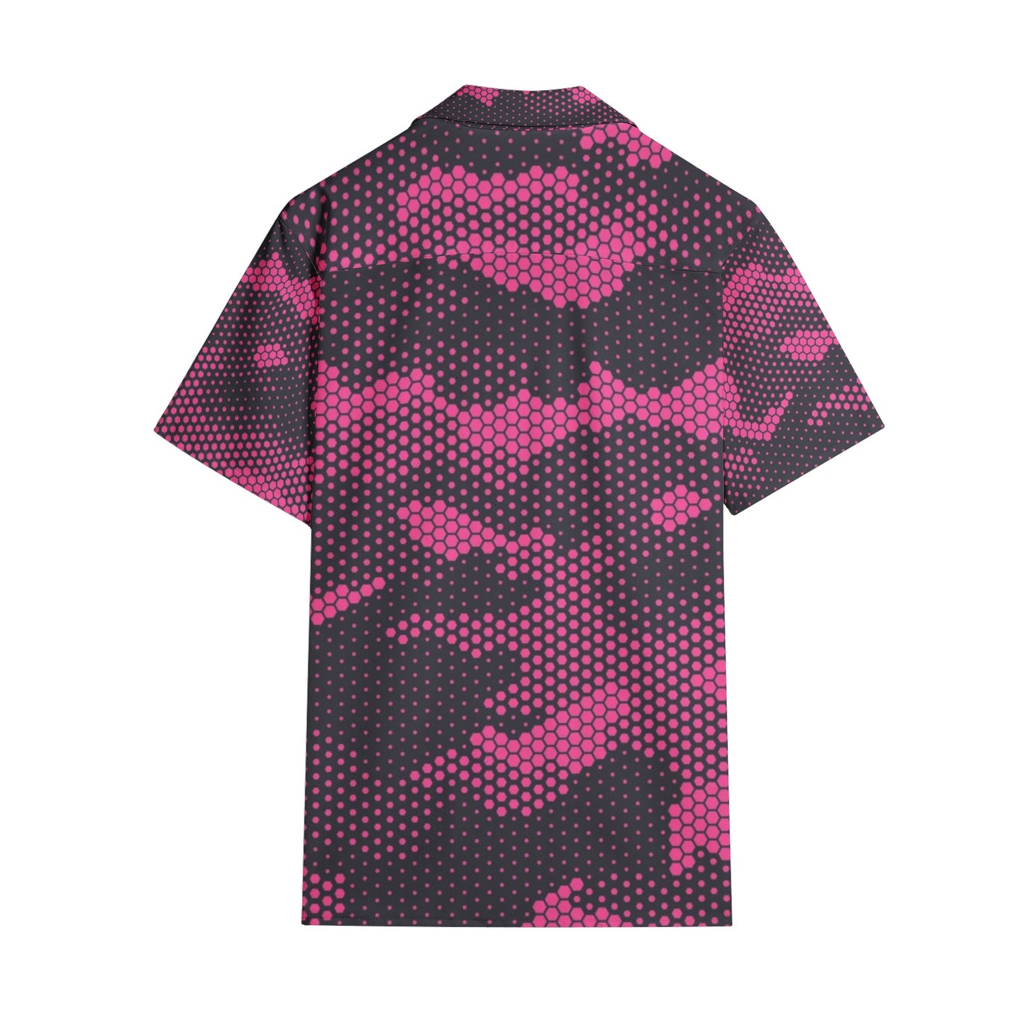 Cotton Camo Shirt For Men | Pink Digital Short-Sleeve