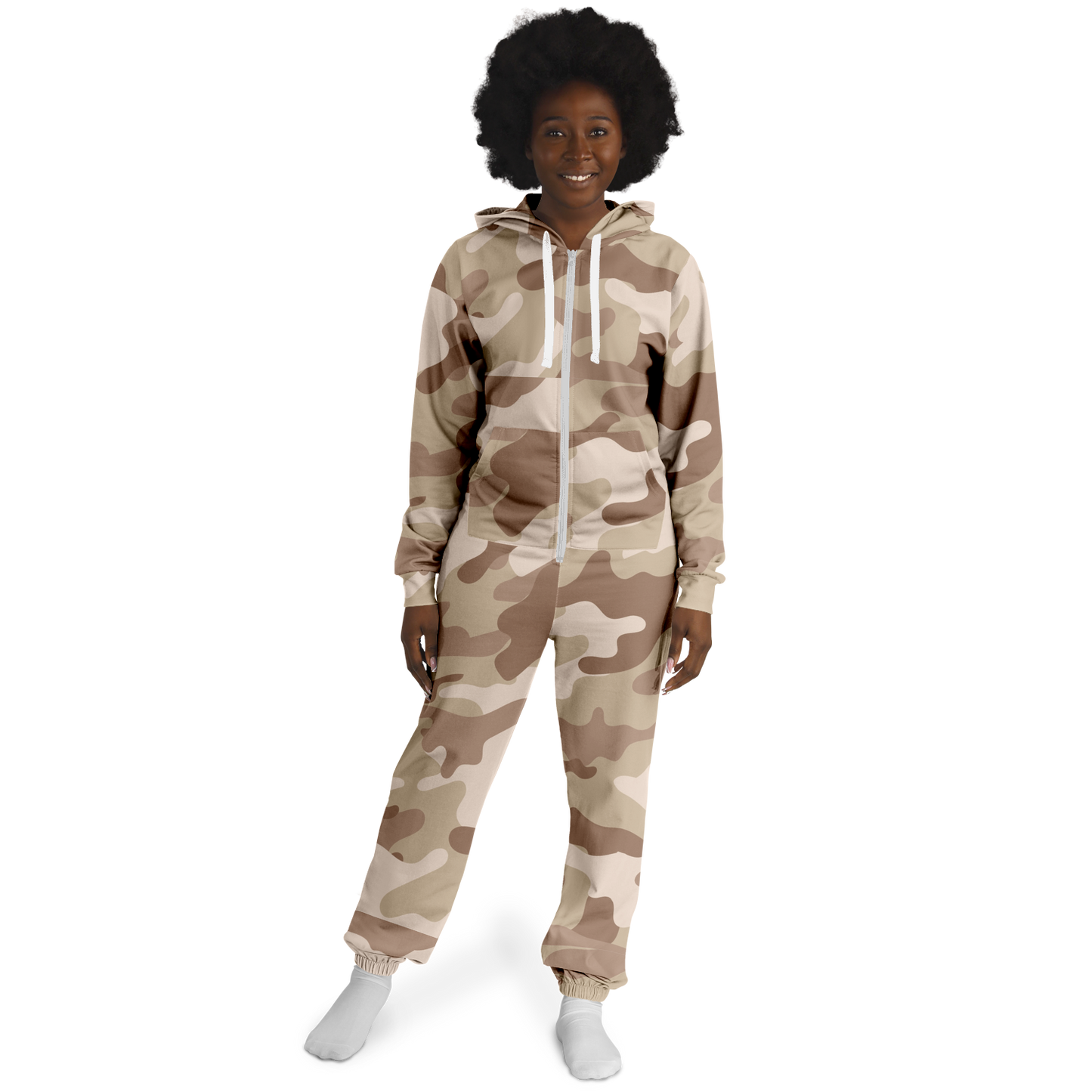 Camo Onesie | Dirty Brown Camouflage