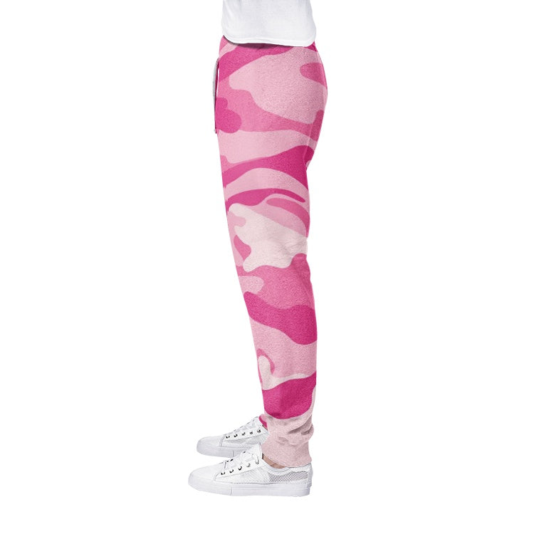 Men's Camo Track Pants | Lavender Pink