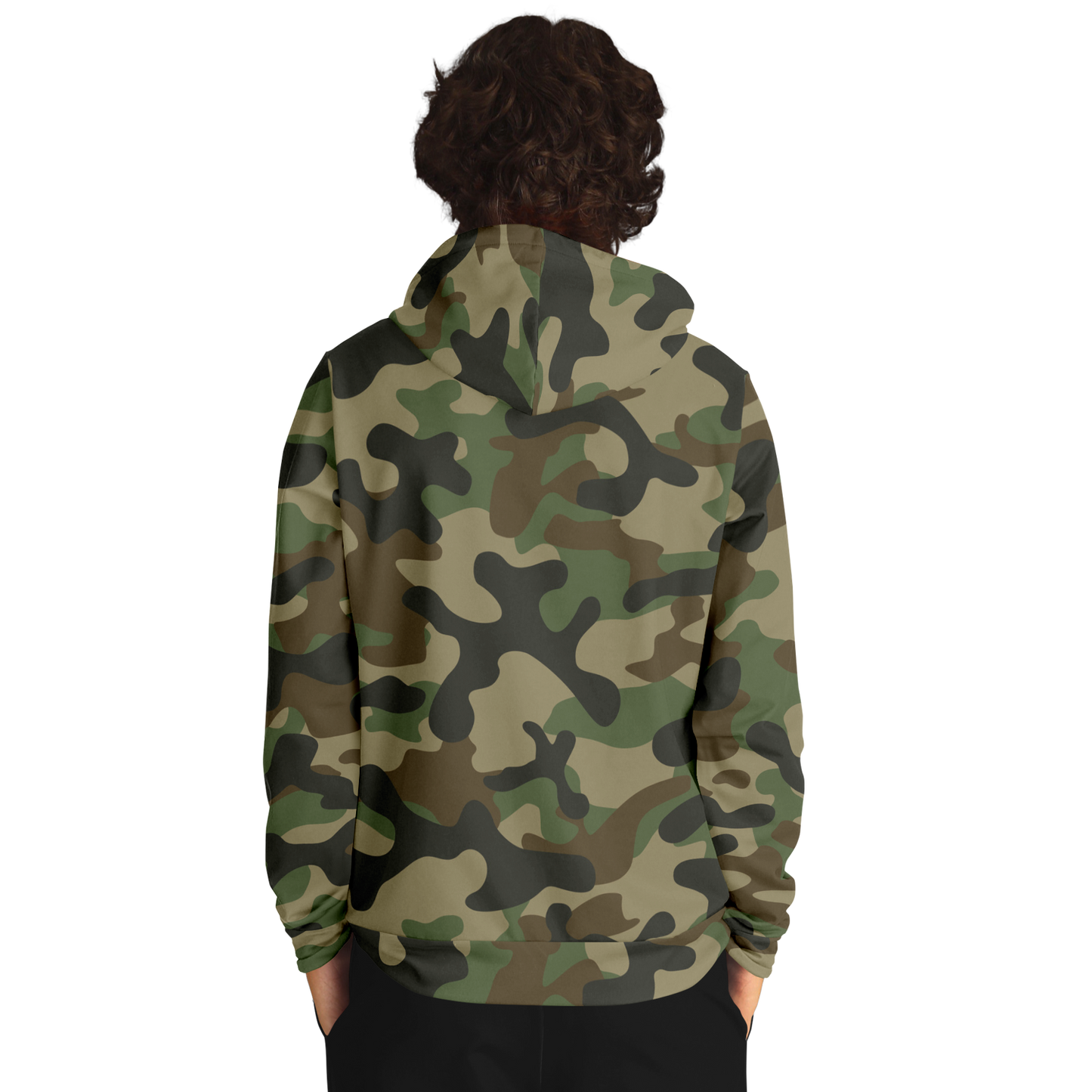 Camo Hoodie | Military Brown Camouflage