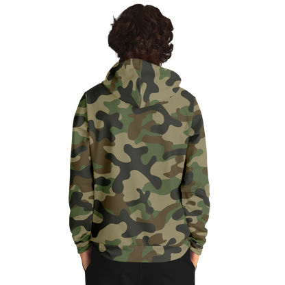 Camo Hoodie | Military Brown Camouflage