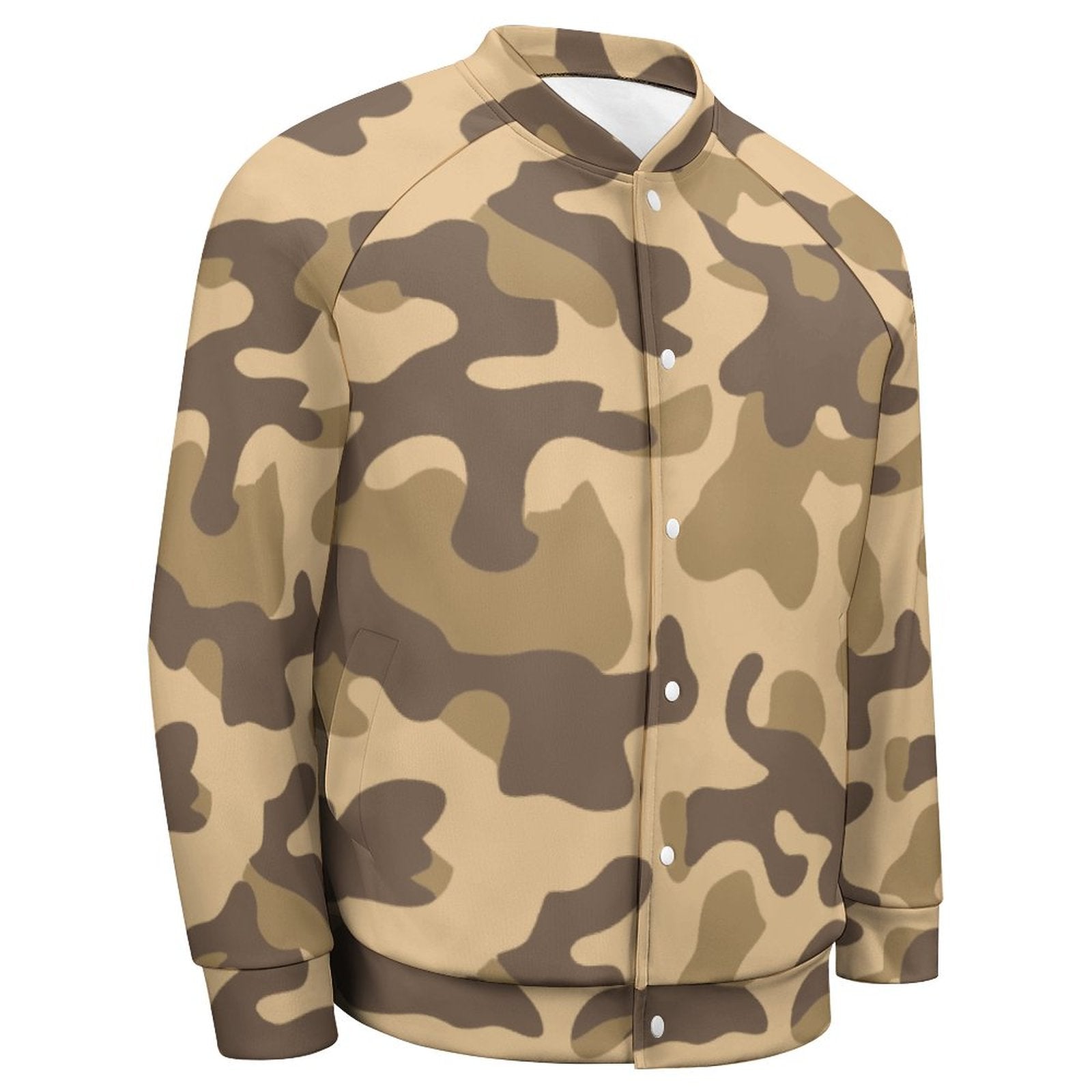 Men's Camo Jacket | Khaki Camouflage