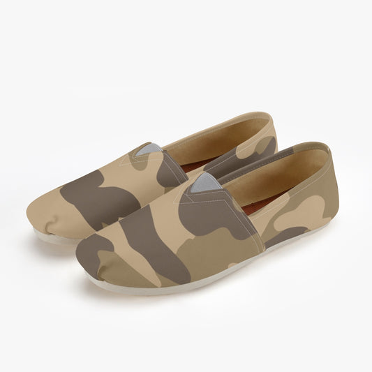 Camo Toms | Khaki Camouflage Canvas Shoes