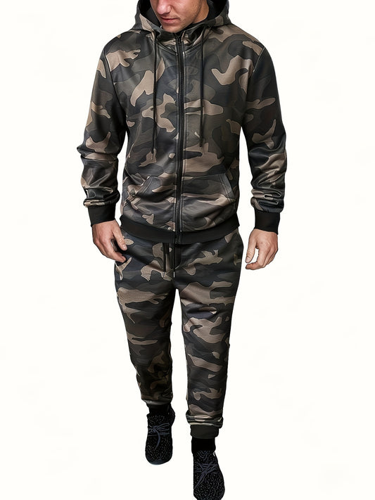 Men's Camo Sports Set | Hoodie and Joggers