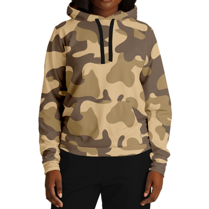 Camo Hoodie | Khaki Camouflage Pullover