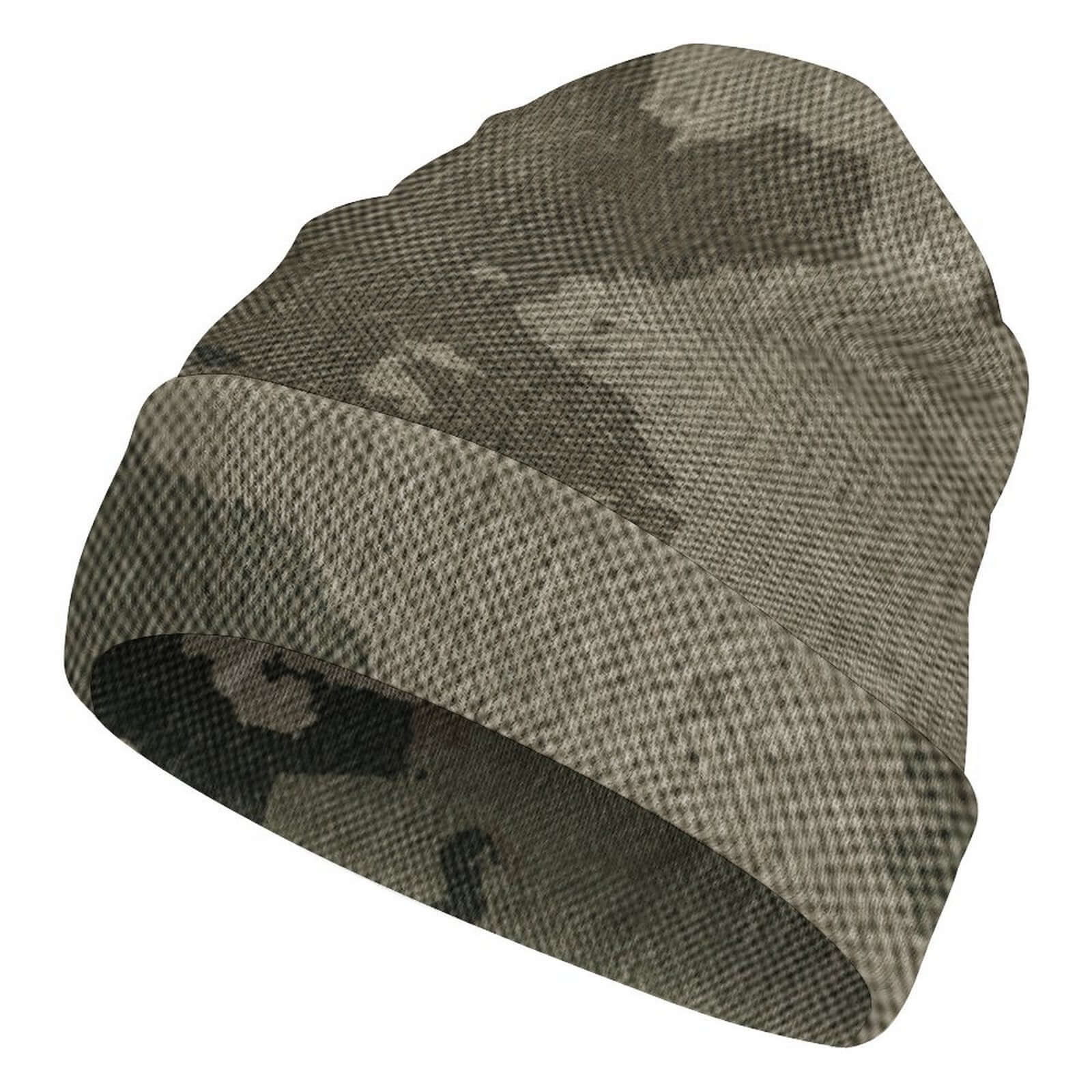 Camo Beanie | Dirty Old Brown Camouflage