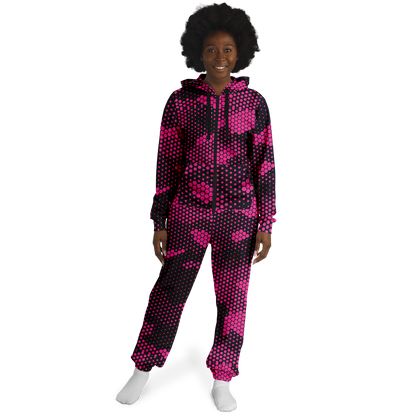 Camo Onesie | Digital PInk Camouflage