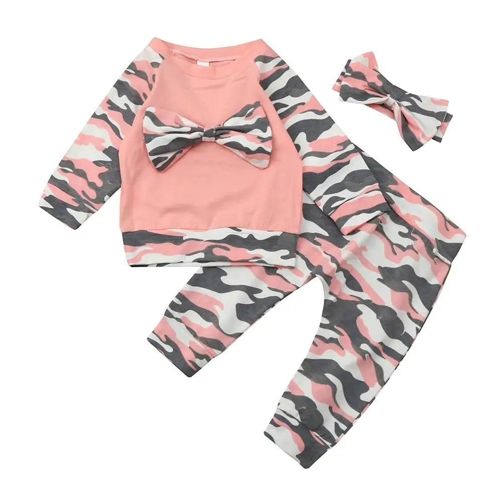 Pink Camo Tracksuit Set