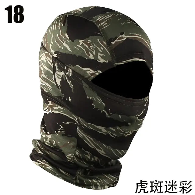 Full Camouflage Face Mask