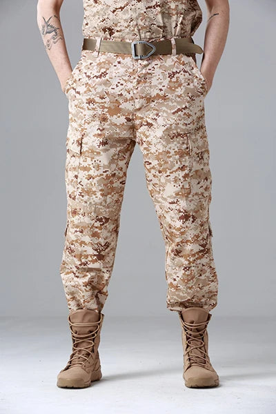 Men Camo Cargo Pants | Desert / Sand / Jungle Camouflage