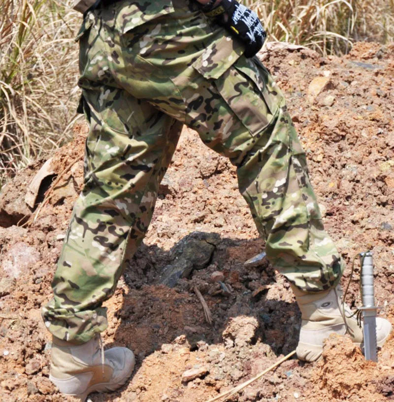 Men Camo Cargo Pants | Desert / Sand / Jungle Camouflage