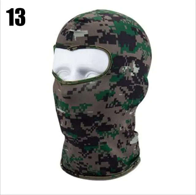 Full Camouflage Face Mask