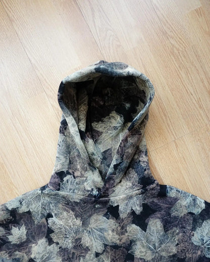 Y2k Men's Grey Camo Hoodie | Oversized Vintage Realtree Print