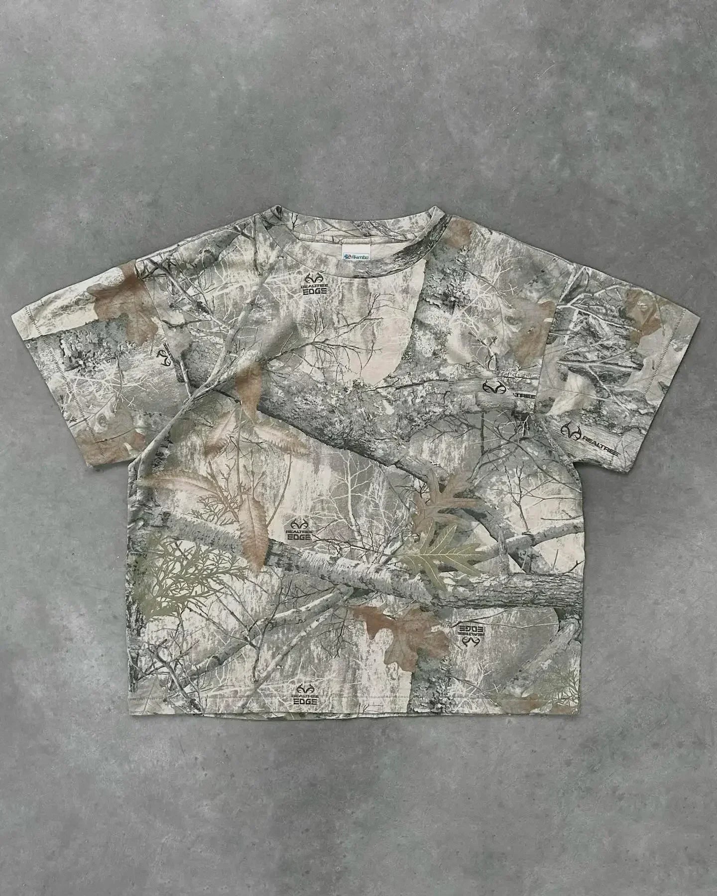 Camo Print T-Shirt | Unisex Retro Harajuku Summer Streetwear