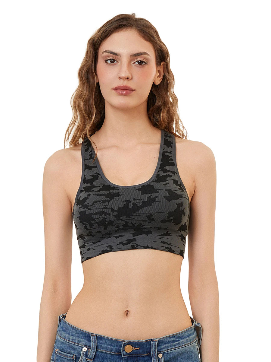 Women's Camo Crop Tank Top