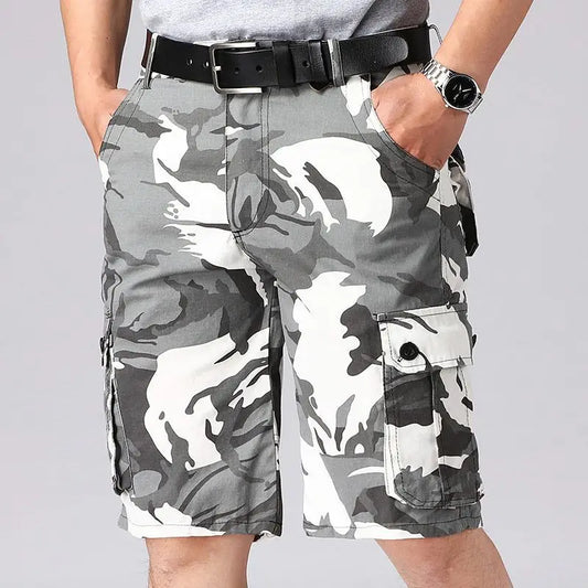 Big Size Military Camouflage Cargo Shorts For Men