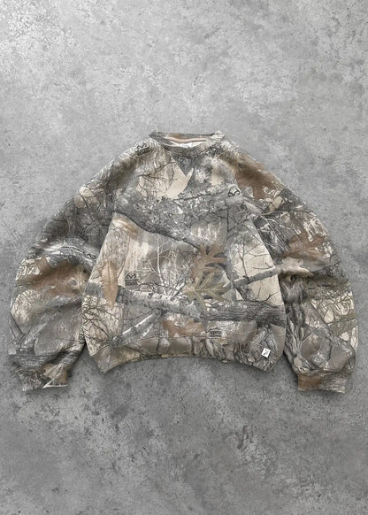 Vintage Camouflage Hoodie Set – Python & Leopard Patterns