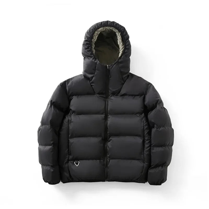 Men's Thicken Hooded Parka | Y2K Breathable Padded Jacket