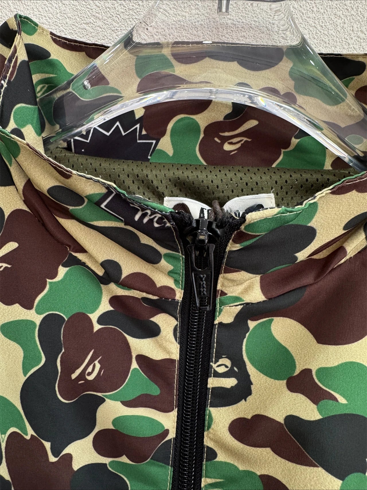 Men's Camo Embroidered Jacket: Vintage Safari, Hip Hop Stand Collar