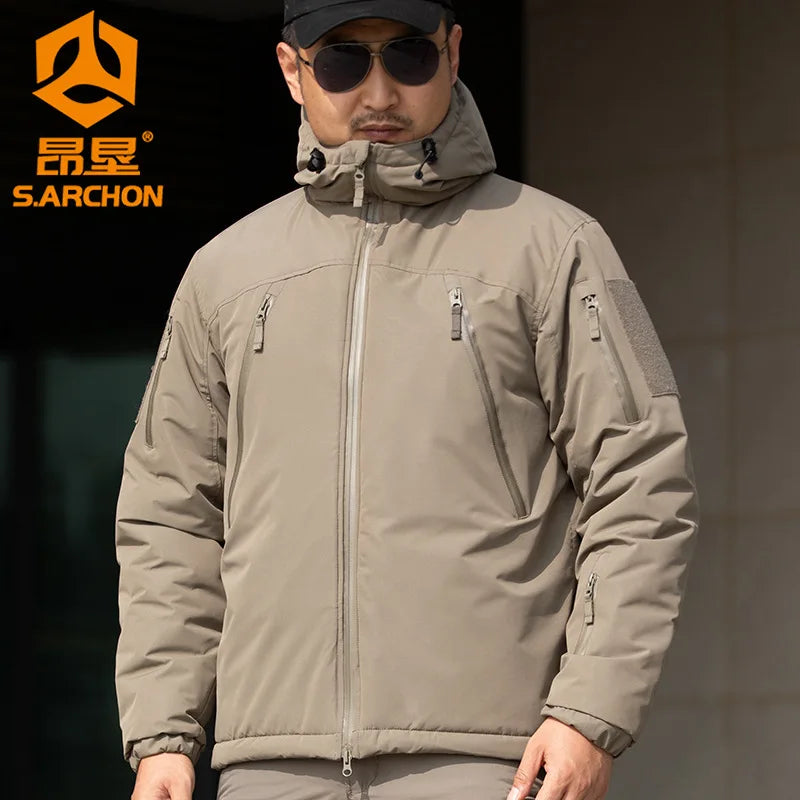 Men's Tactical Camo Jacket: Windproof, Waterproof, Softshell Coat