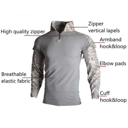 Combat Camo Shirts | Tactical T-Shirts for Hiking, Airsoft & More