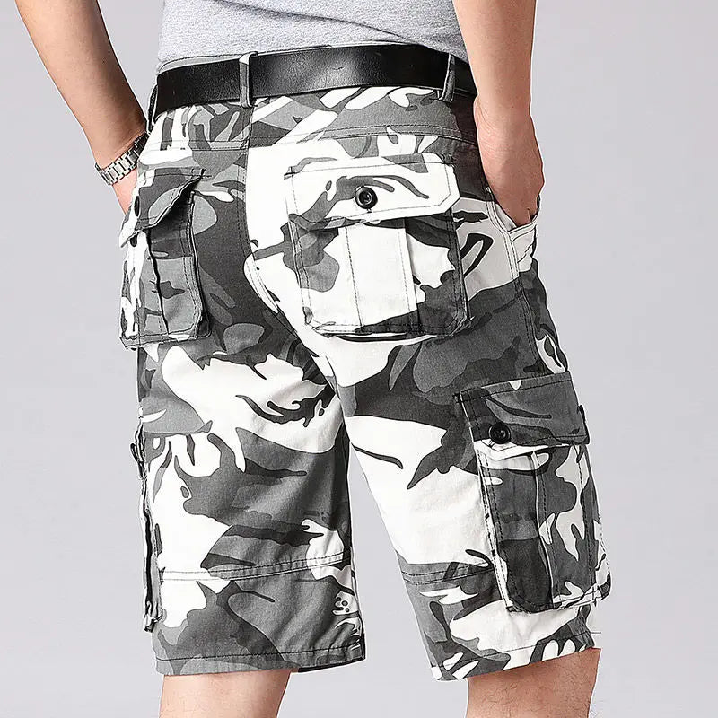 Big Size Military Camouflage Cargo Shorts For Men