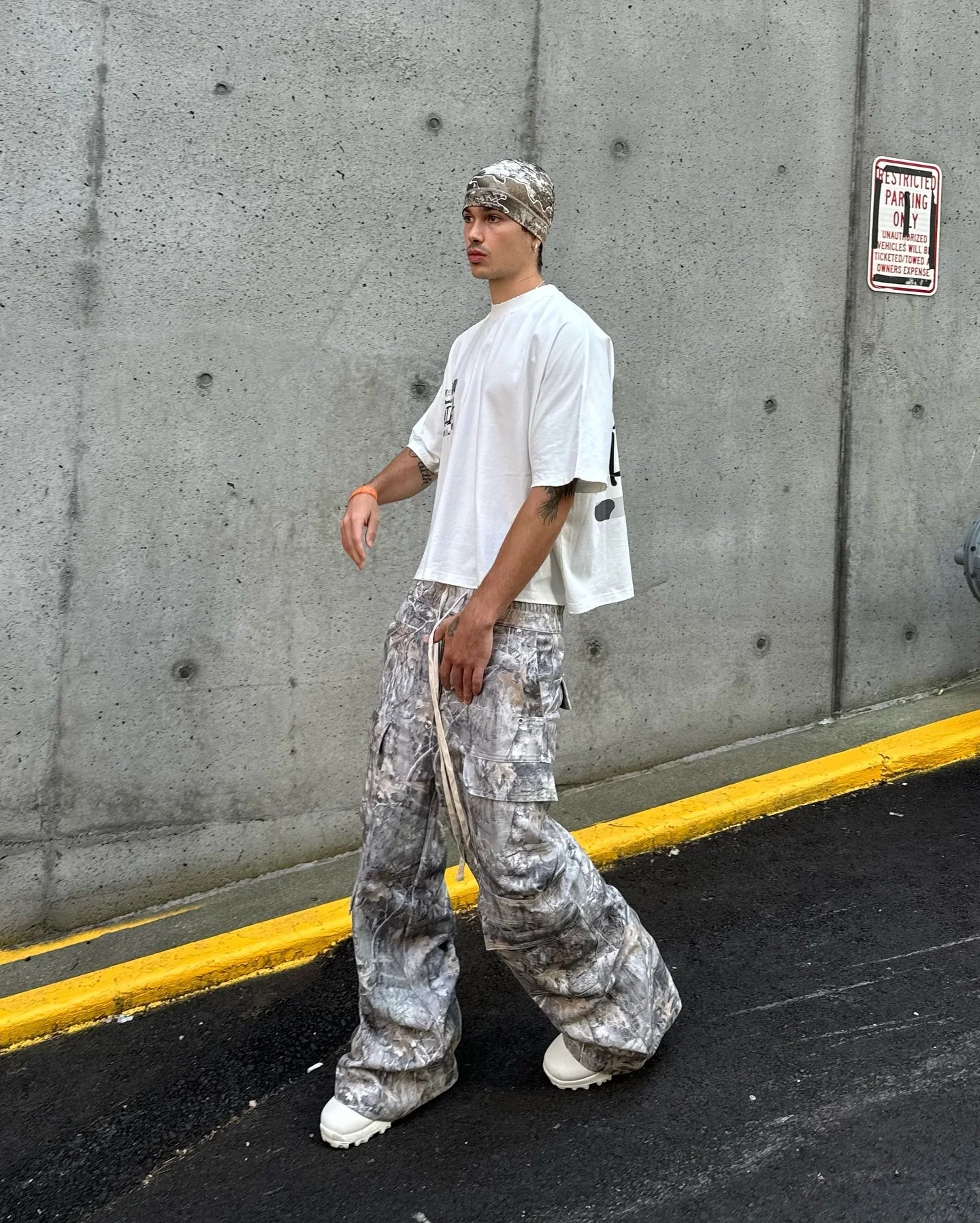 Stylish Y2K Camo Cargo Pants Multi-Pocket Hip Hop Gothic Trousers