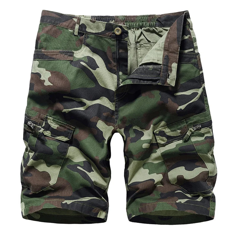 Men's Camo Shorts | Casual Half Pants Camouflage