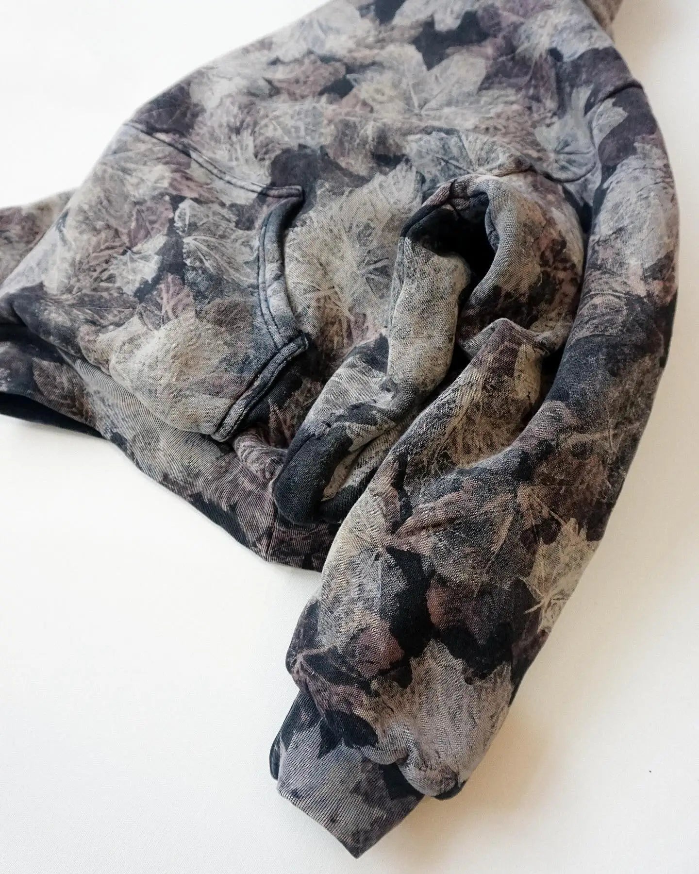 Y2k Men's Grey Camo Hoodie | Oversized Vintage Realtree Print