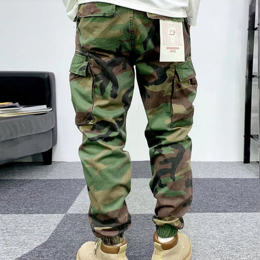 Snake Print Cargo Pants – Bold Streetwear with Utility |Camo Colors