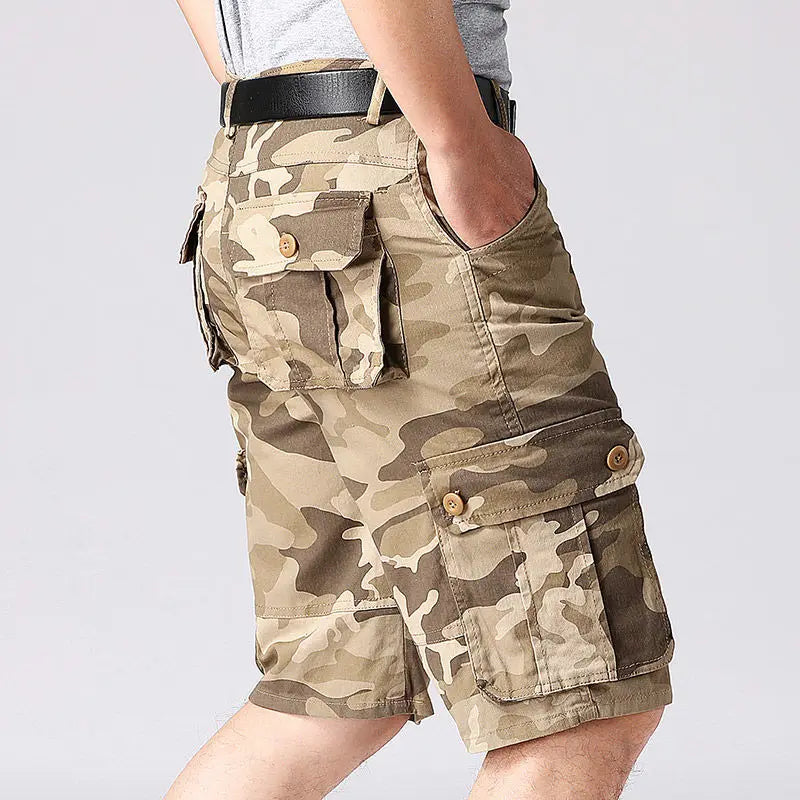 Big Size Military Camouflage Cargo Shorts For Men