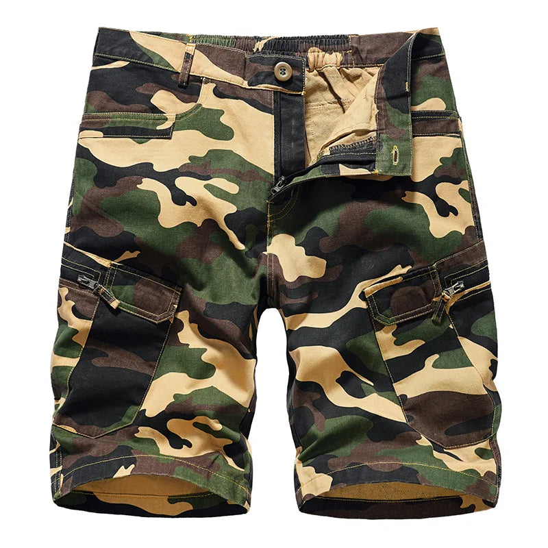 Men's Camo Shorts | Casual Half Pants Camouflage