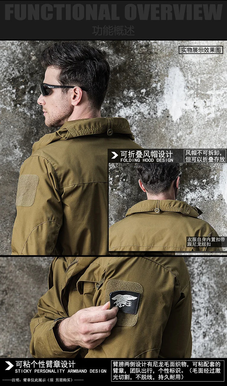 Hunting Jacket For Men | Tactical Camouflage Outdoor