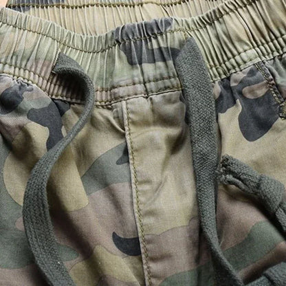 Camouflage Regular Fit Trousers For Men