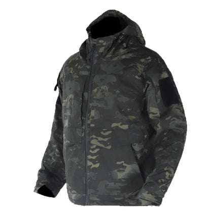 Men's Winter Hunting Jacket: Tactical, Waterproof, Insulated Camo