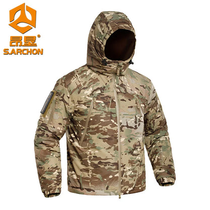 Men's Tactical Camo Jacket: Windproof, Waterproof, Softshell Coat