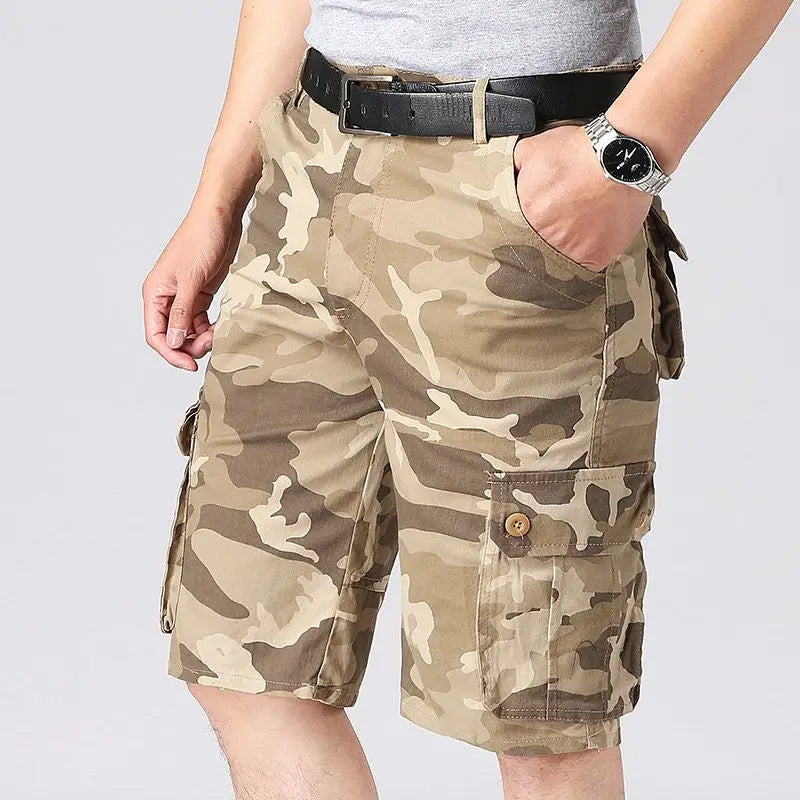 Big Size Military Camouflage Cargo Shorts For Men