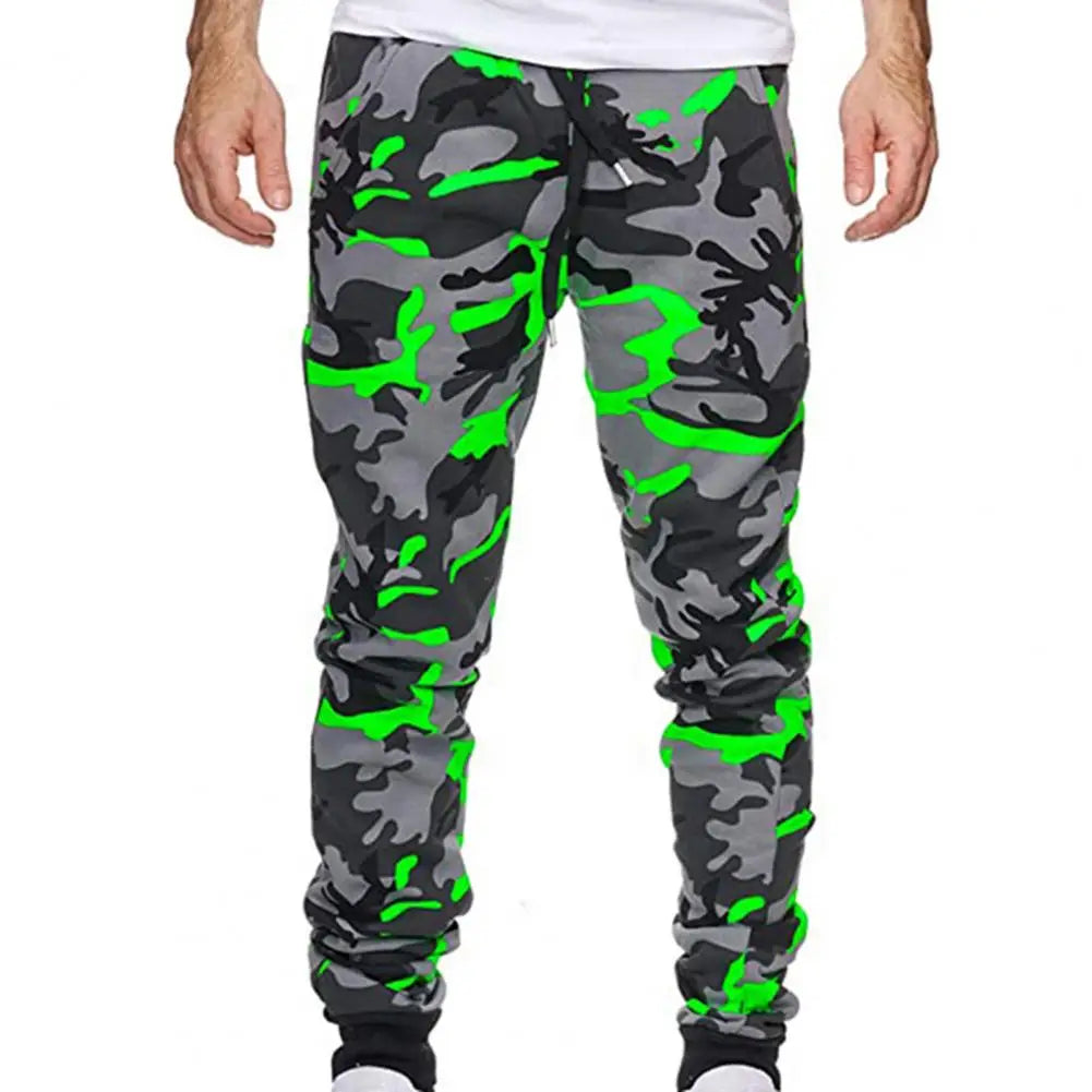 Casual Cargo Pants Colorful Elastic Waist Cargo Pants