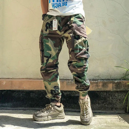 Men’s Camouflage Harem Jogger Pants – Trendy & Comfortable | Camo Colors