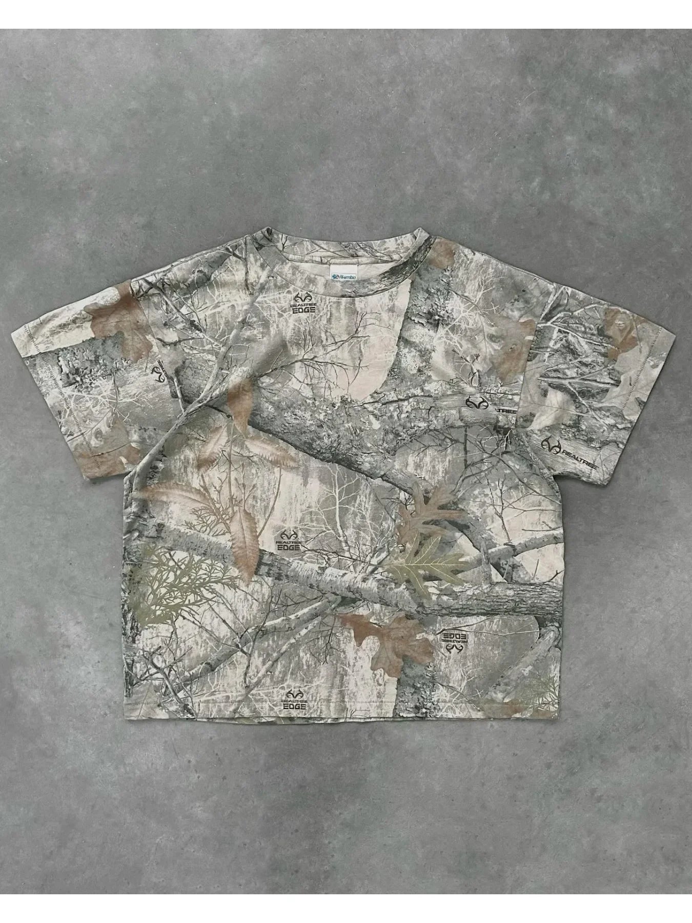 2025 Y2K Camo Print T-Shirt Men Women Casual Streetwear