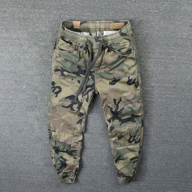 Camouflage Regular Fit Trousers For Men