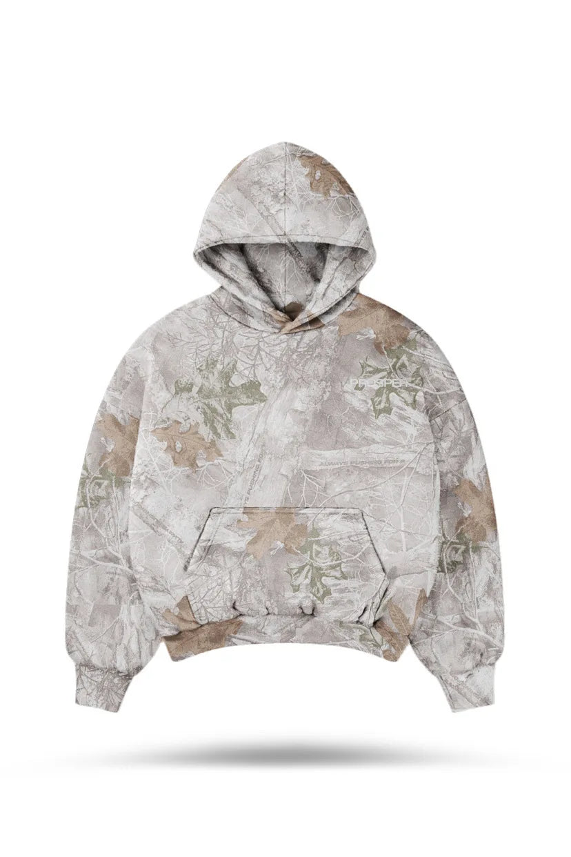 High Street Oversized Camo Hoodie – Y2K Retro Vintage Streetwear