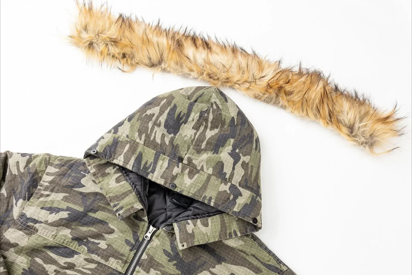 Tung Sung American Camo Flight Puffer Jacket | Retro