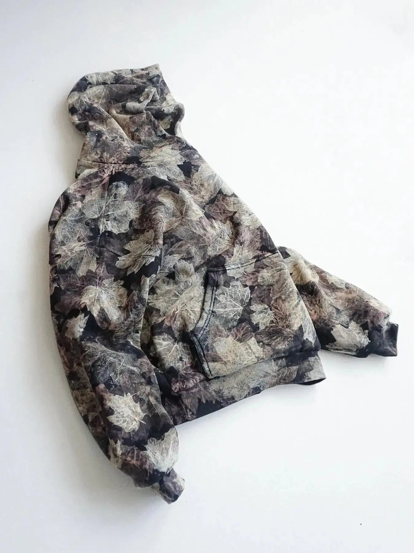 Y2k Men's Grey Camo Hoodie | Oversized Vintage Realtree Print