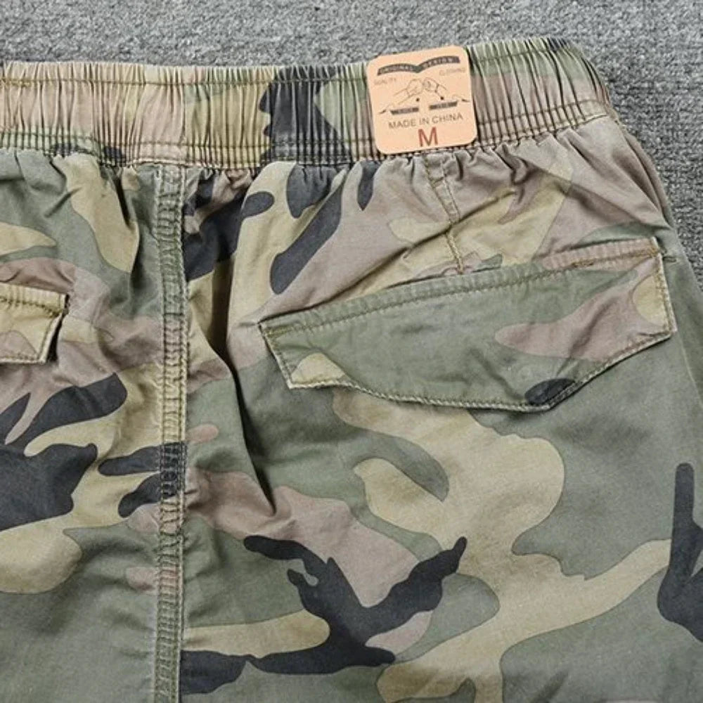 Camouflage Regular Fit Trousers For Men