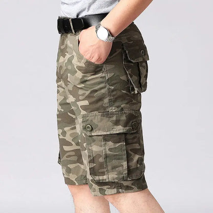 Big Size Military Camouflage Cargo Shorts For Men