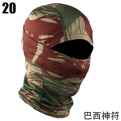 Full Camouflage Face Mask