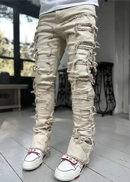 New European Camo Pants Men