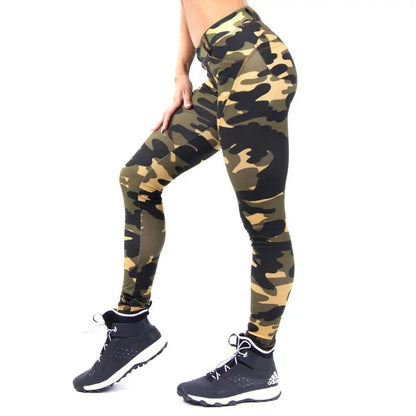 Iconic Camo Bum Scrunch Leggings